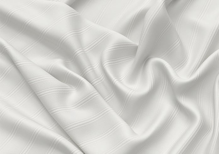 Laura Ashley Burnsall Stripe, White Sands - Roman Blind - Image 4
